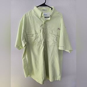 2 Columbia Omni-Shade Fishing Short Sleeve Shirt XL -Set Of 2 Shirts